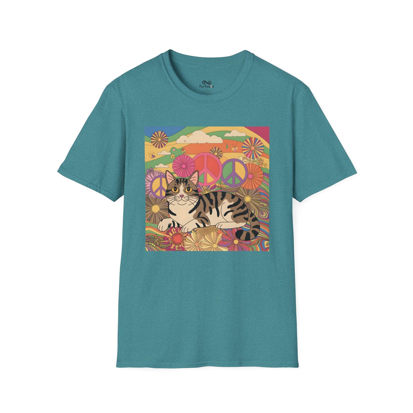 Vintage Graphic Cat Unisex T-Shirt
