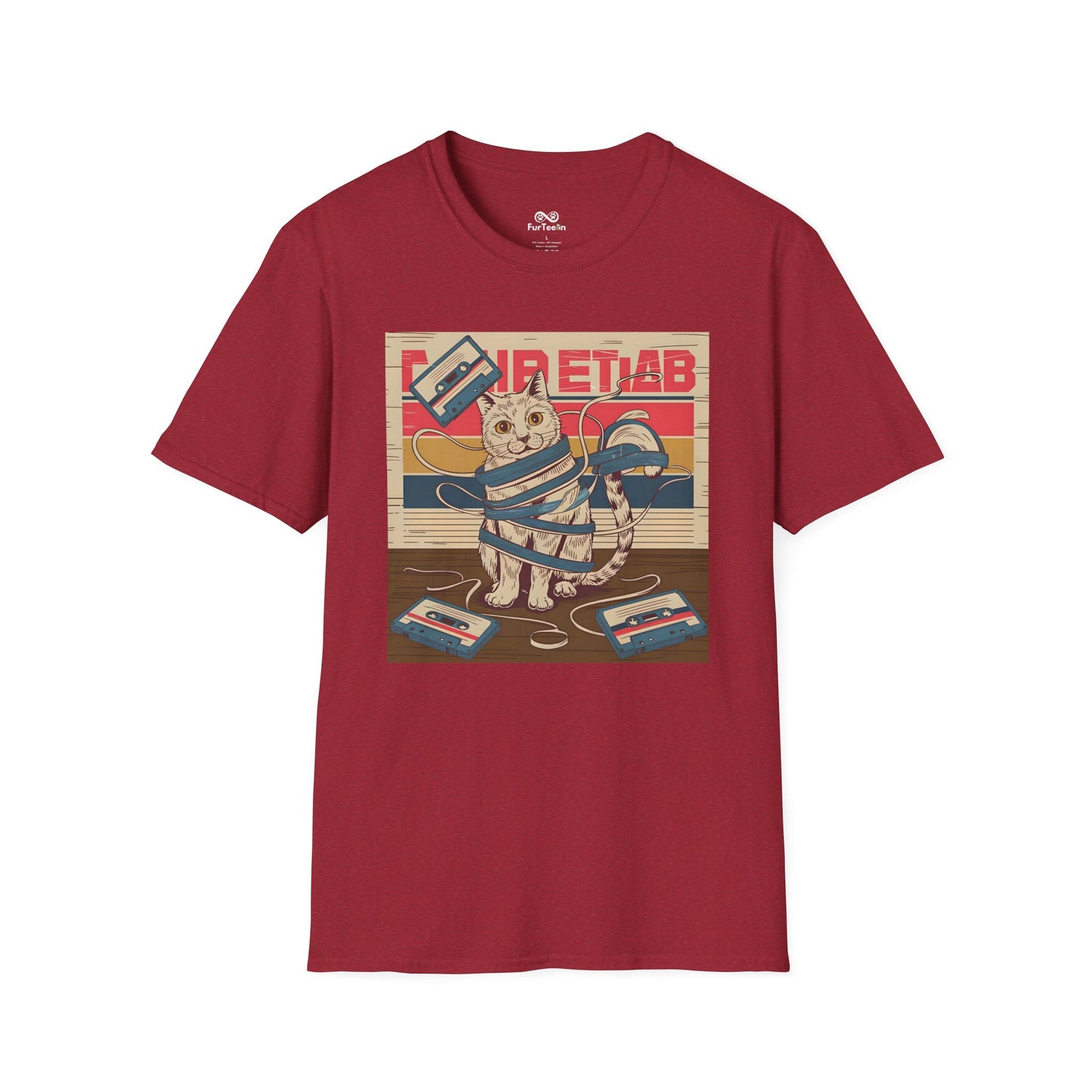 Vintage Graphic Unisex Cat T-Shirt