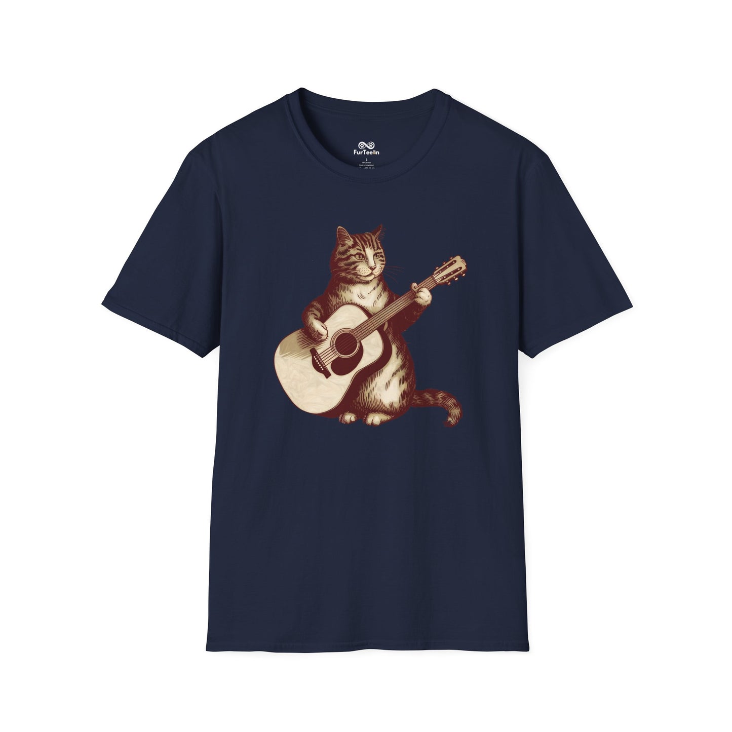 Vintage Graphic Unisex Cat T-Shirt