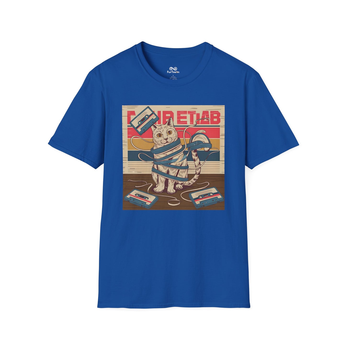 Vintage Graphic Unisex Cat T-Shirt