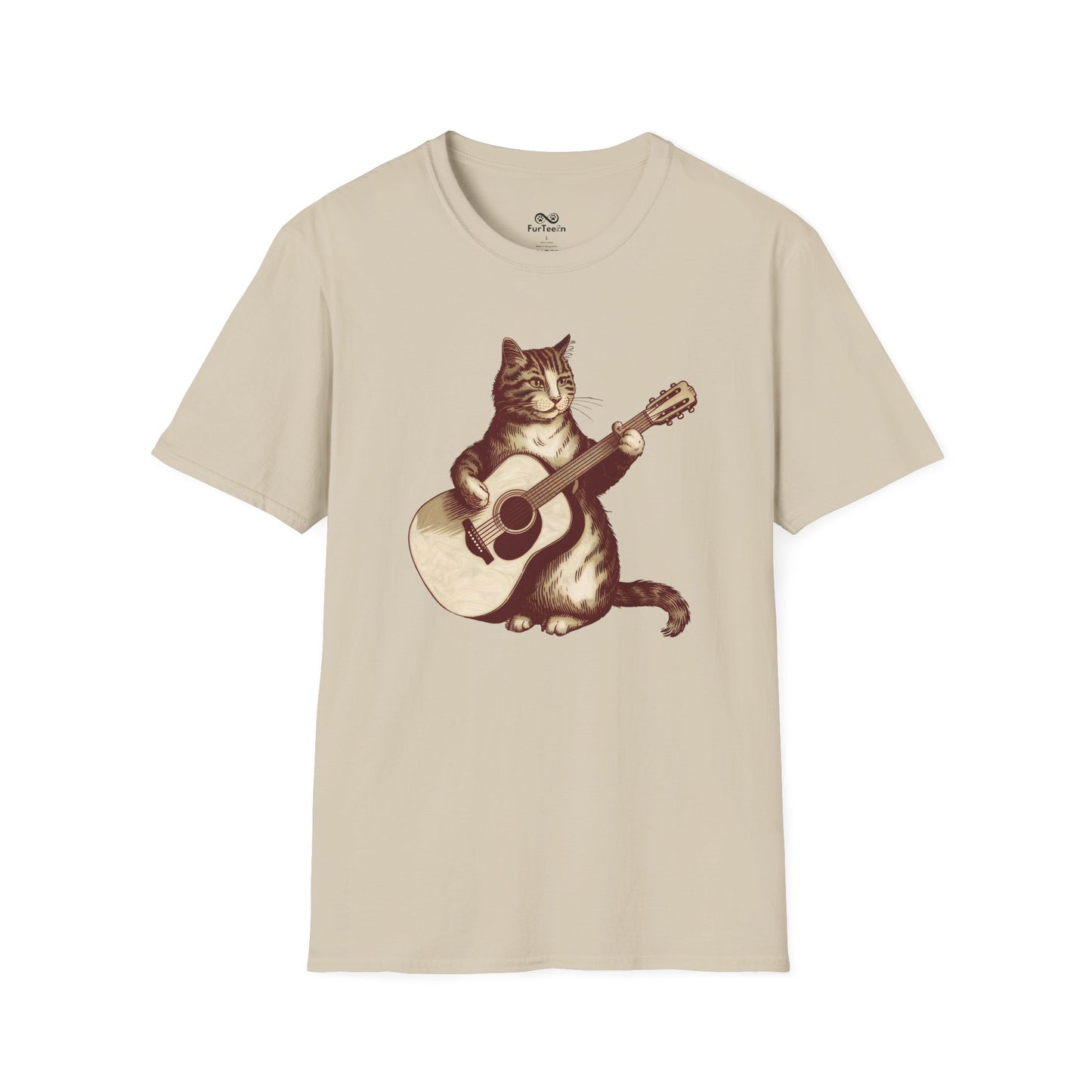 Vintage Graphic Unisex Cat T-Shirt