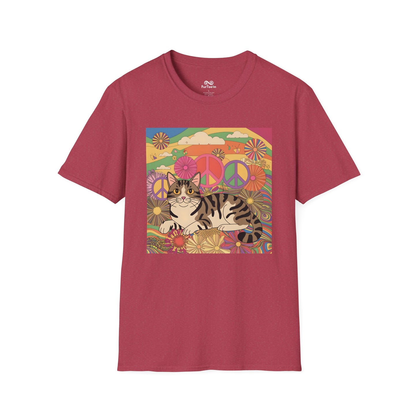 Vintage Graphic Cat Unisex T-Shirt