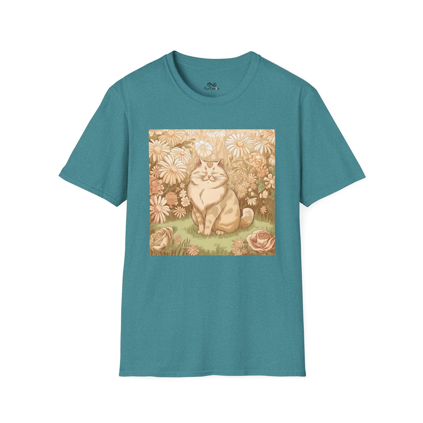 Vinrage Graphic Unisex Cat T-Shirt