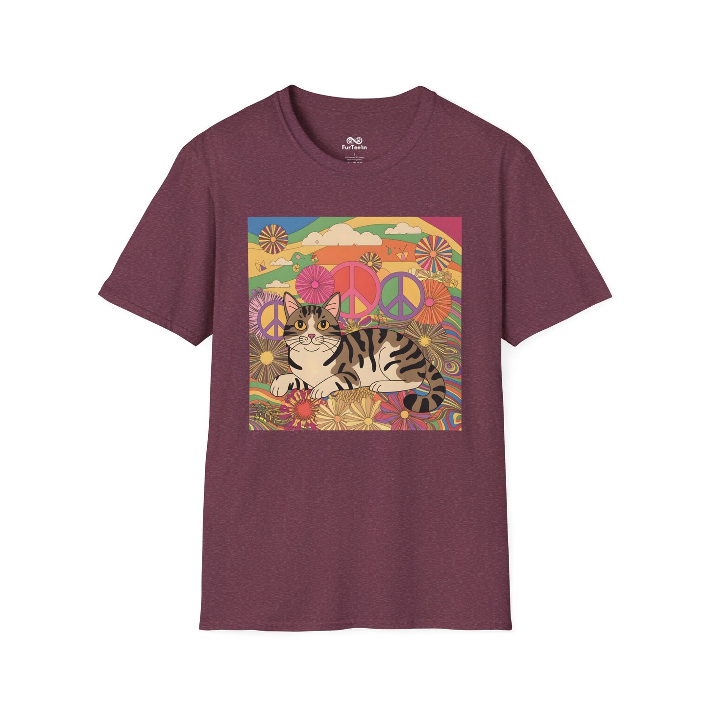 Vintage Graphic Cat Unisex T-Shirt