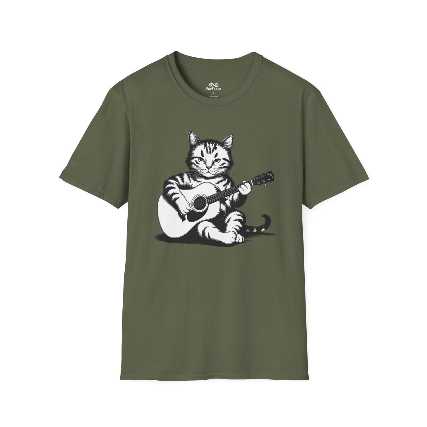 Vintage Graphic Unisex Cat T-Shirt