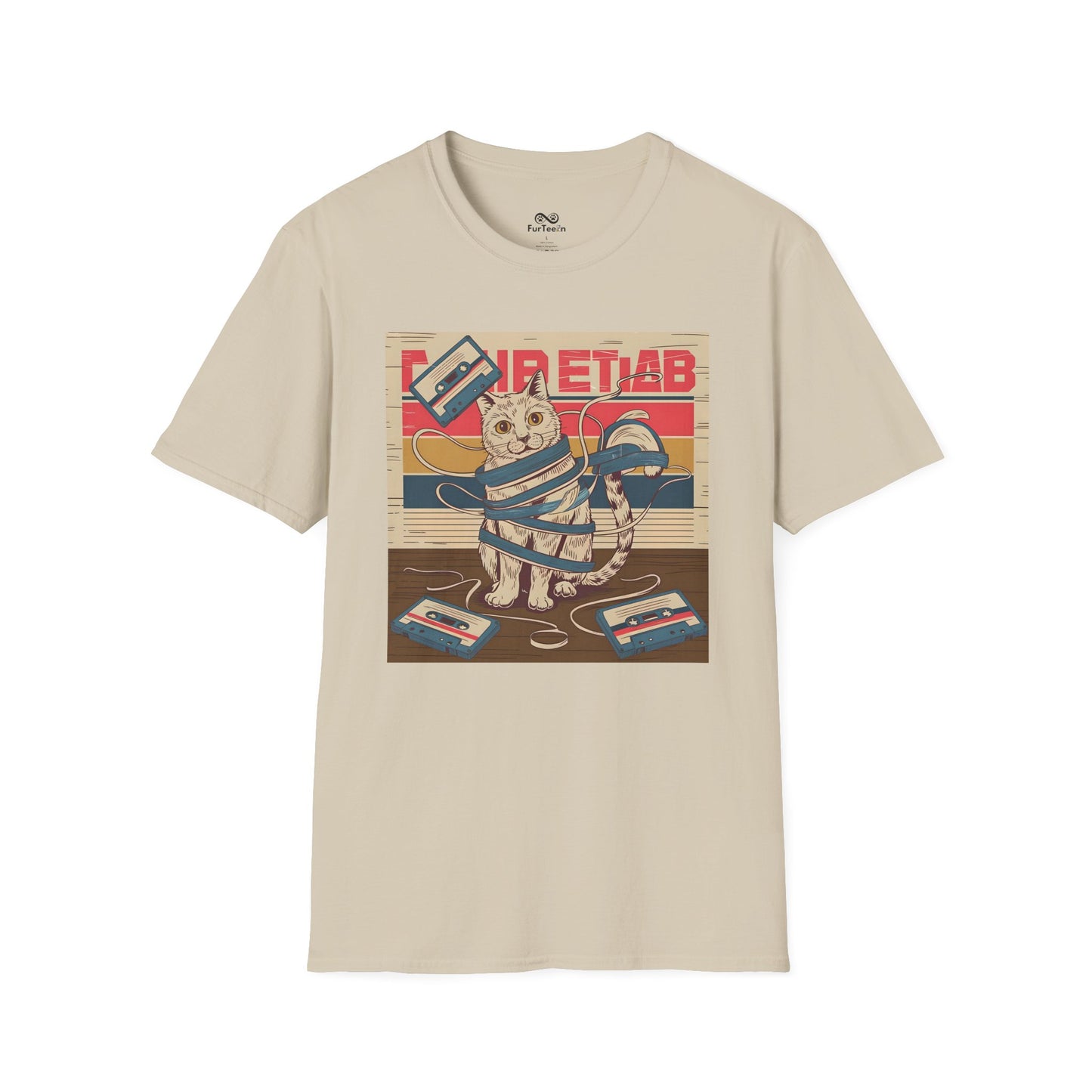 Vintage Graphic Unisex Cat T-Shirt