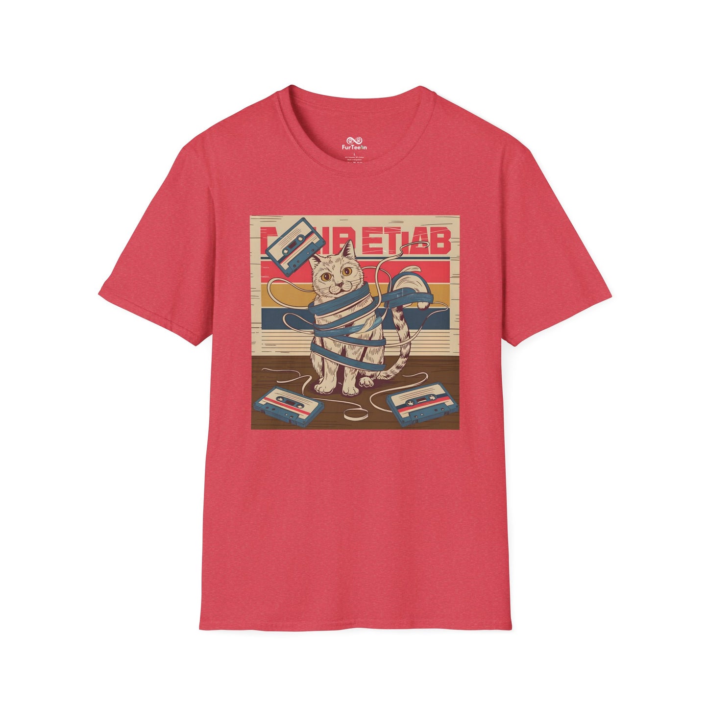 Vintage Graphic Unisex Cat T-Shirt