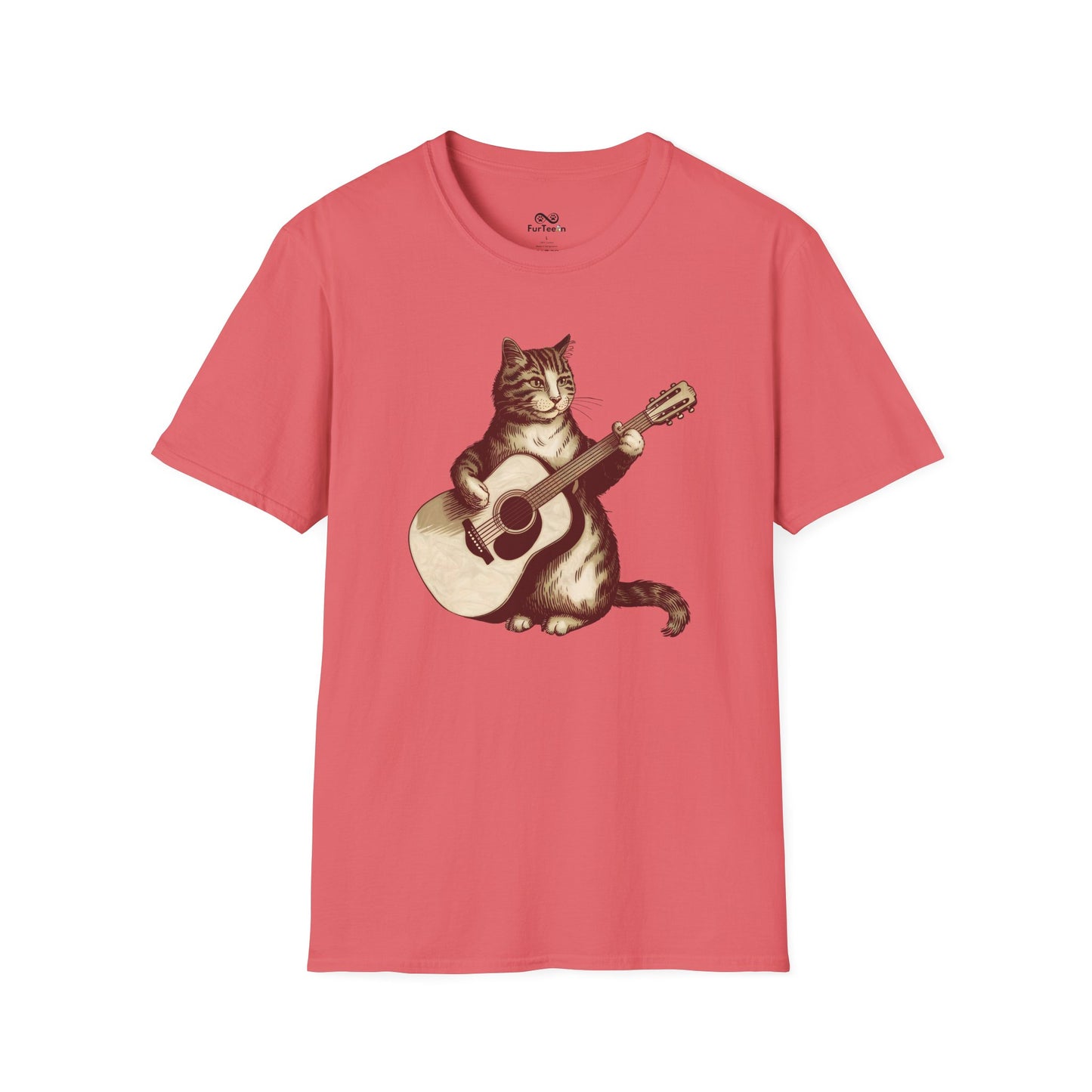 Vintage Graphic Unisex Cat T-Shirt