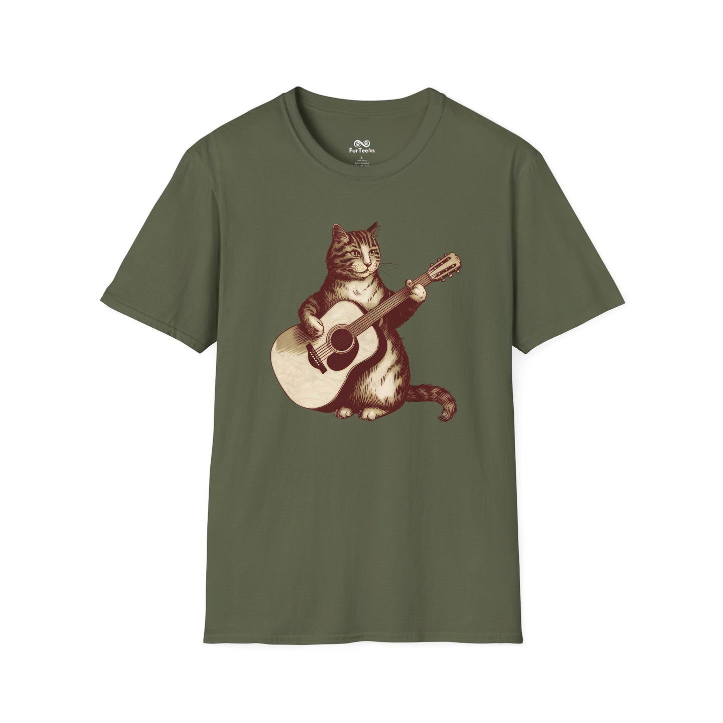 Vintage Graphic Unisex Cat T-Shirt