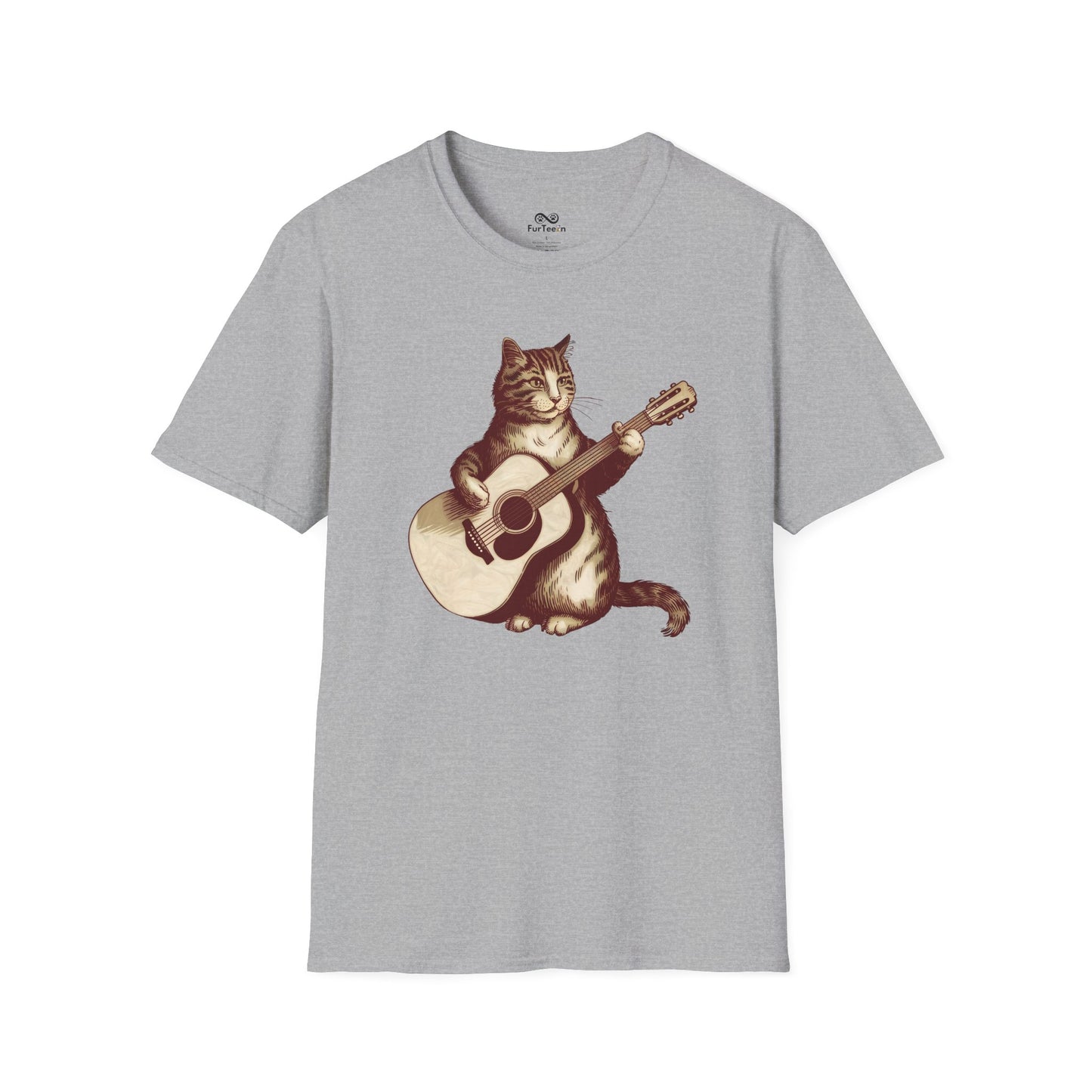 Vintage Graphic Unisex Cat T-Shirt
