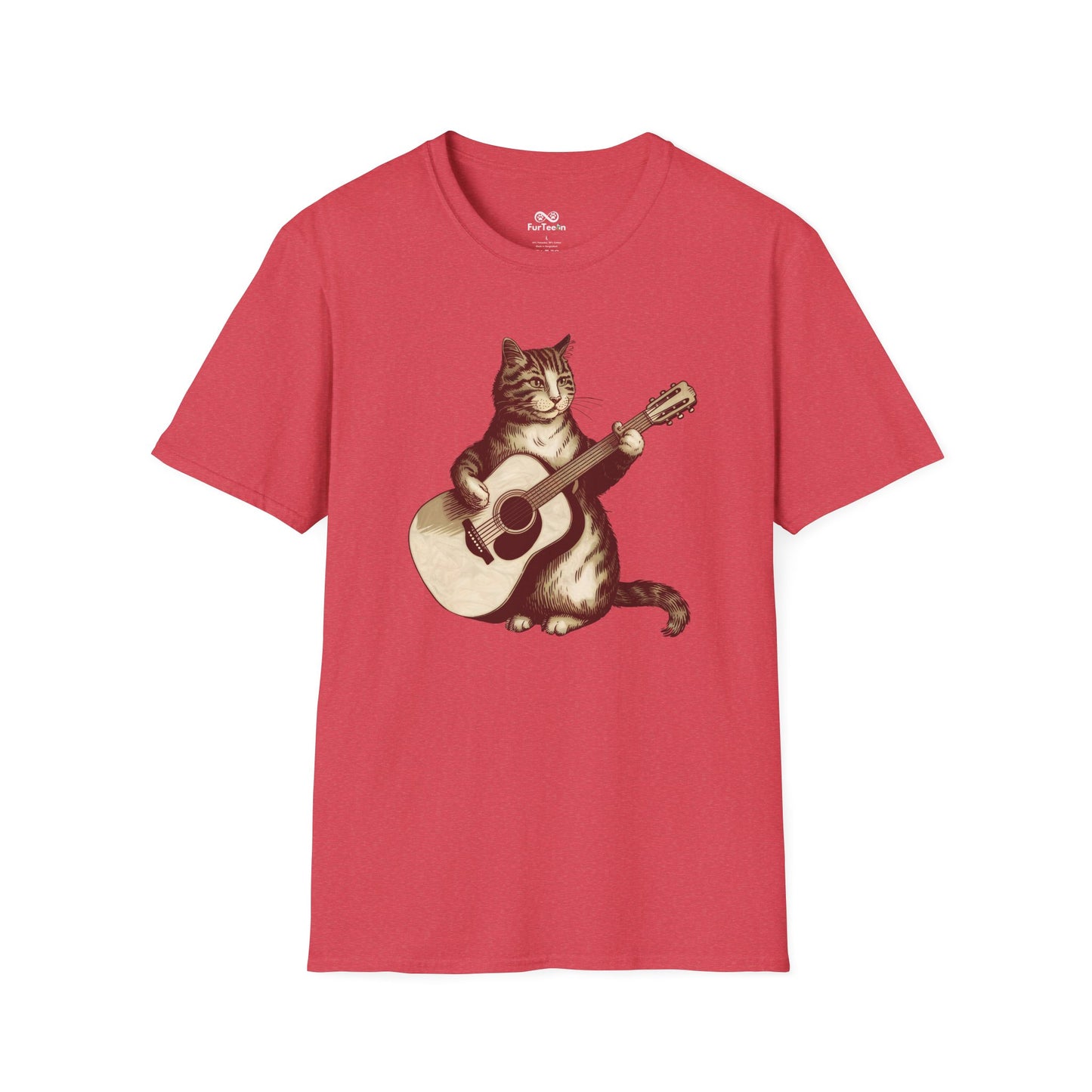 Vintage Graphic Unisex Cat T-Shirt