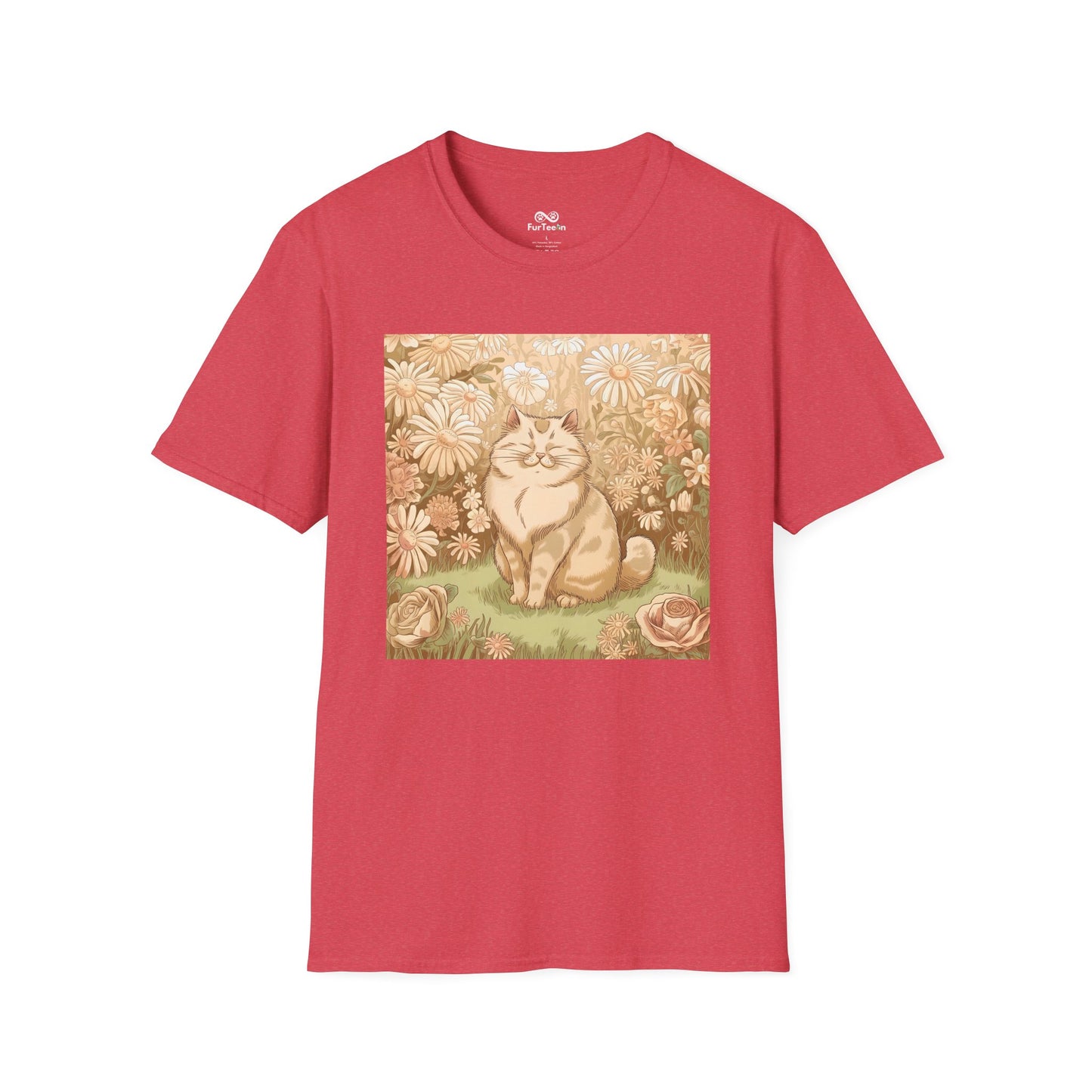 Vinrage Graphic Unisex Cat T-Shirt