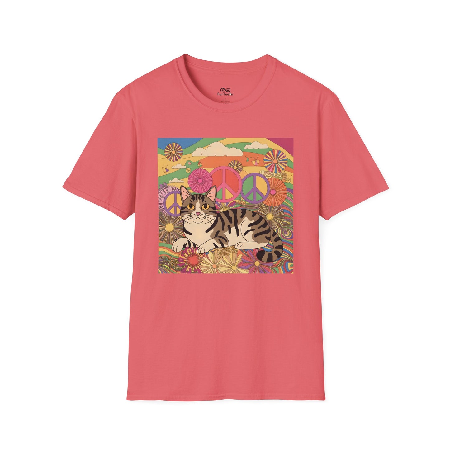 Vintage Graphic Cat Unisex T-Shirt