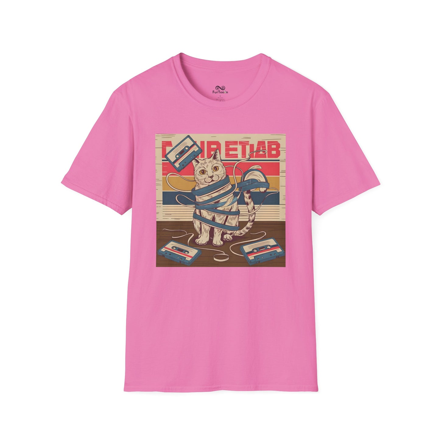 Vintage Graphic Unisex Cat T-Shirt