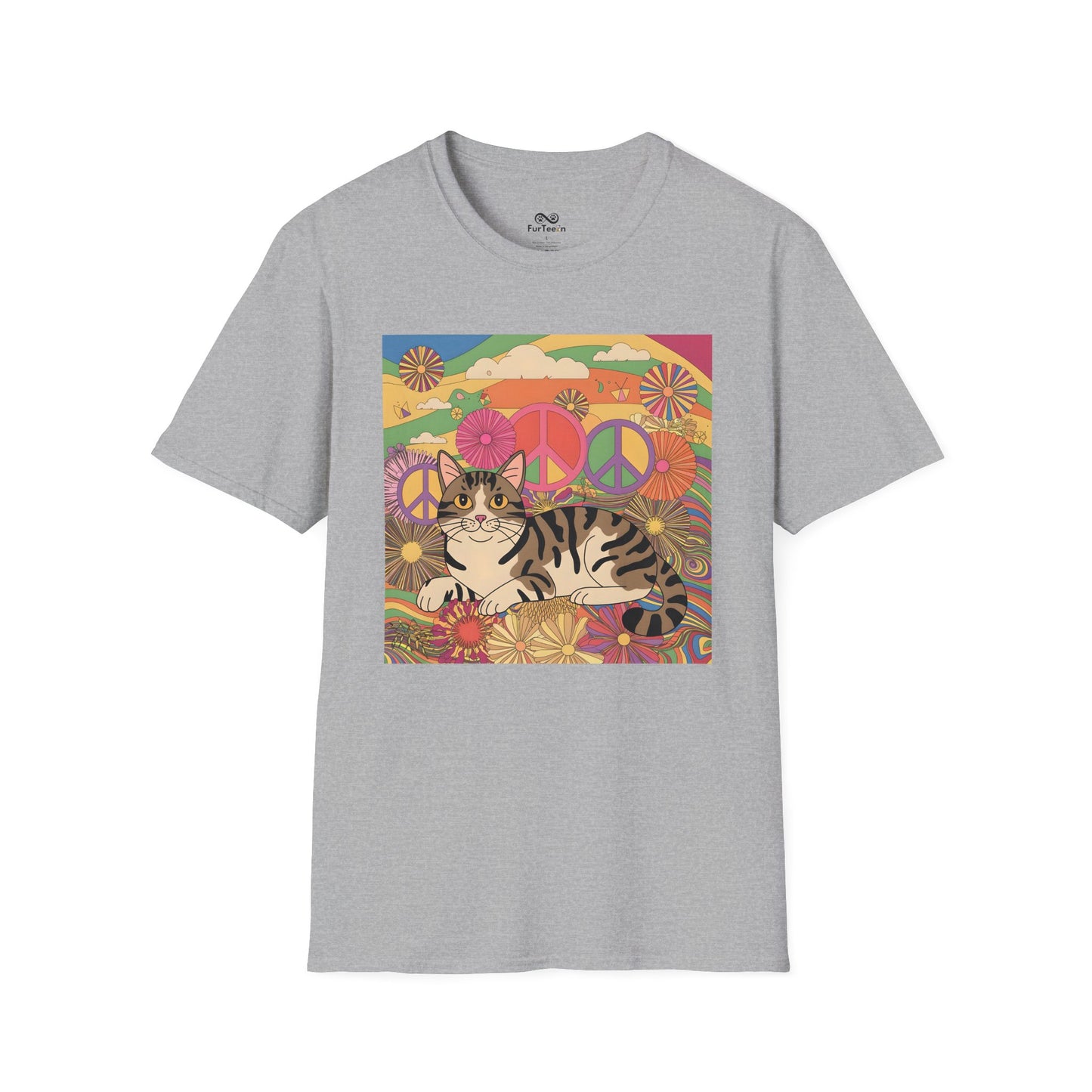 Vintage Graphic Cat Unisex T-Shirt