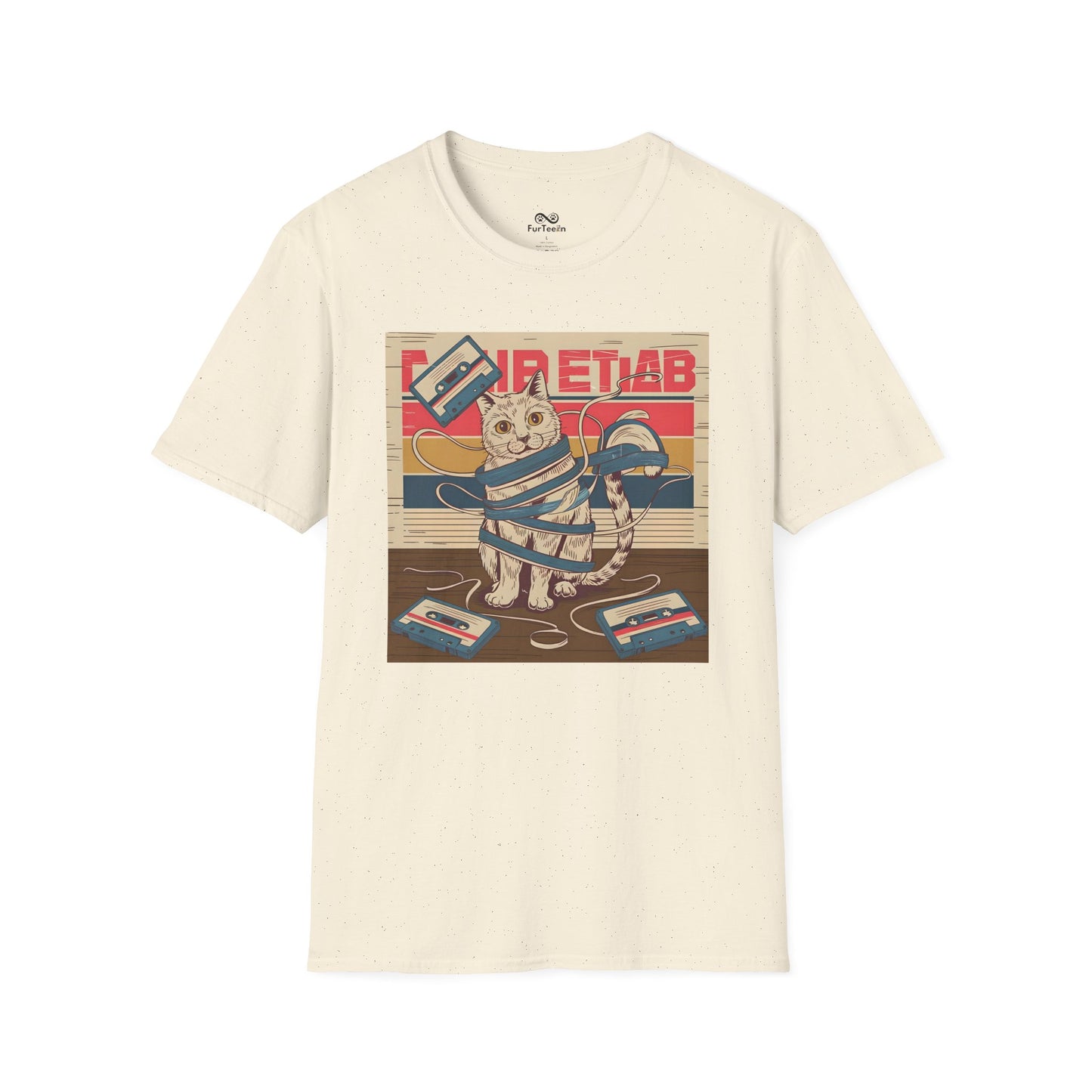Vintage Graphic Unisex Cat T-Shirt