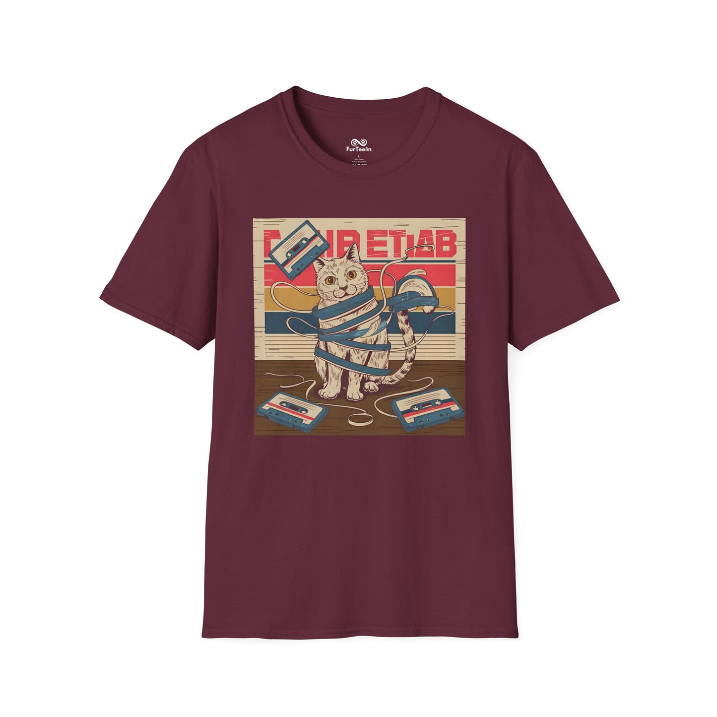 Vintage Graphic Unisex Cat T-Shirt