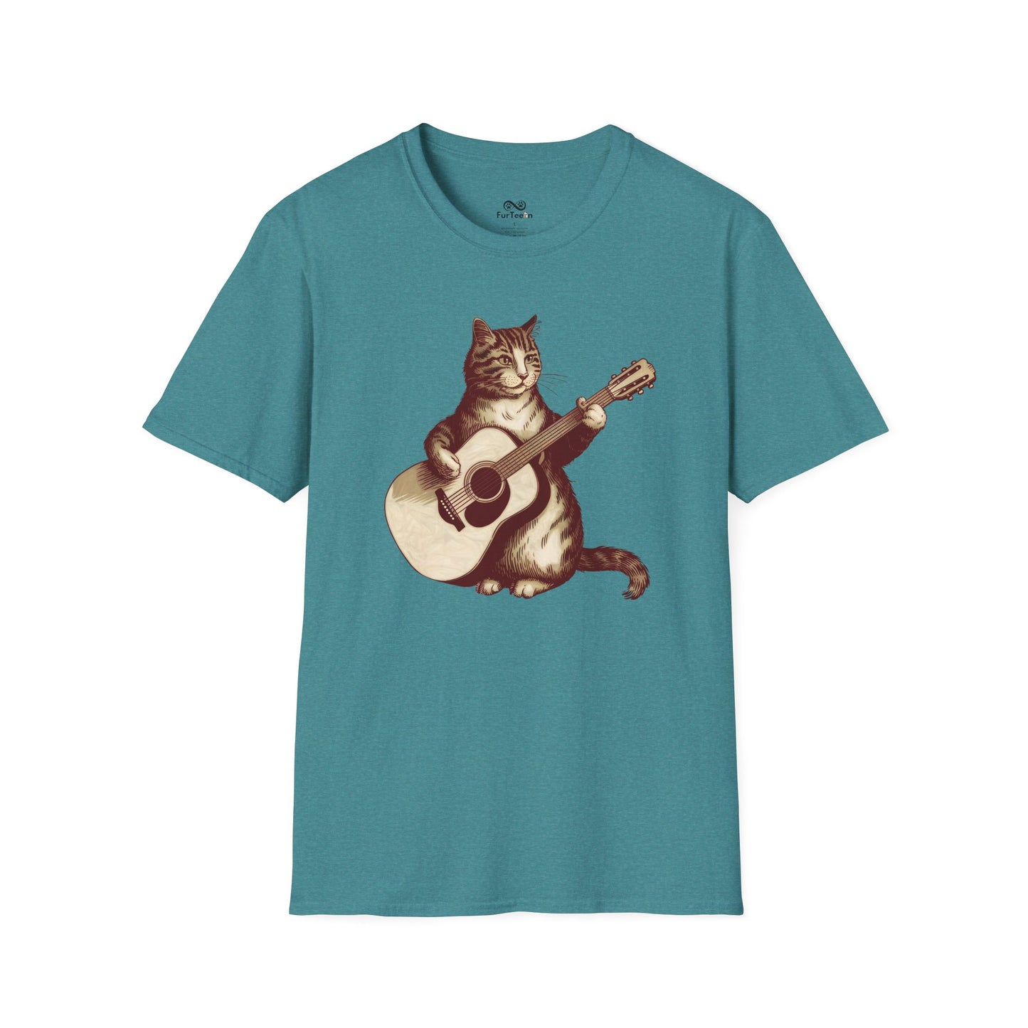 Vintage Graphic Unisex Cat T-Shirt
