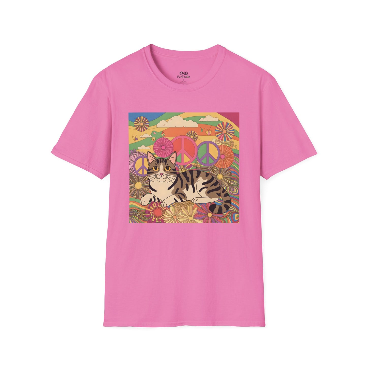 Vintage Graphic Cat Unisex T-Shirt
