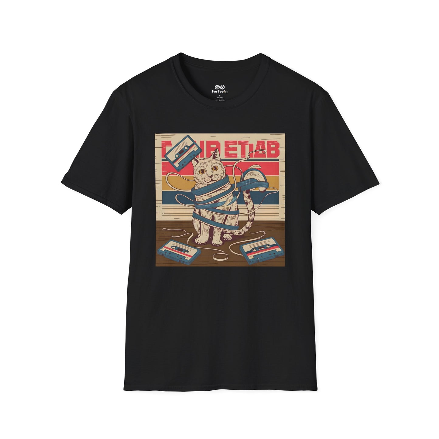 Vintage Graphic Unisex Cat T-Shirt