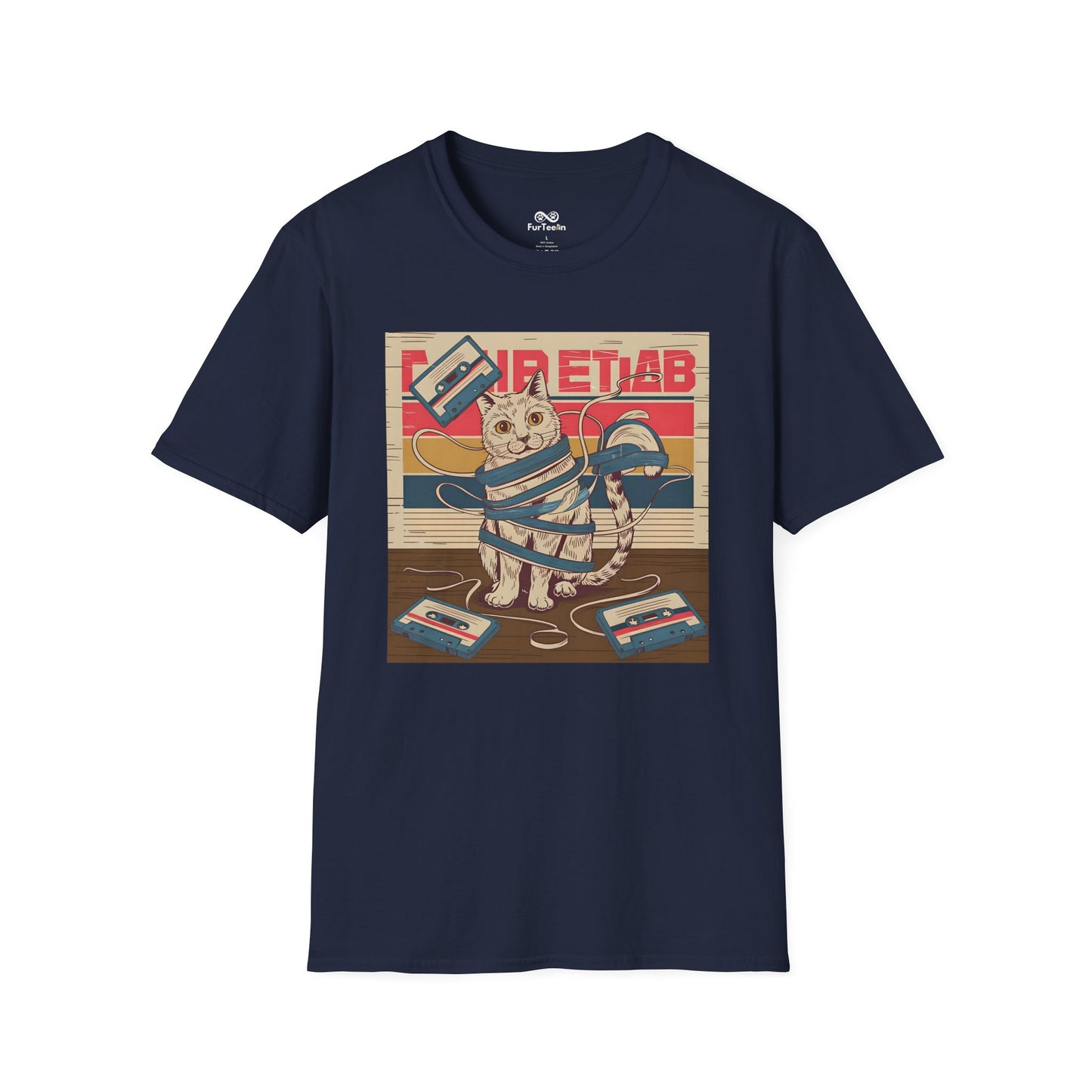 Vintage Graphic Unisex Cat T-Shirt