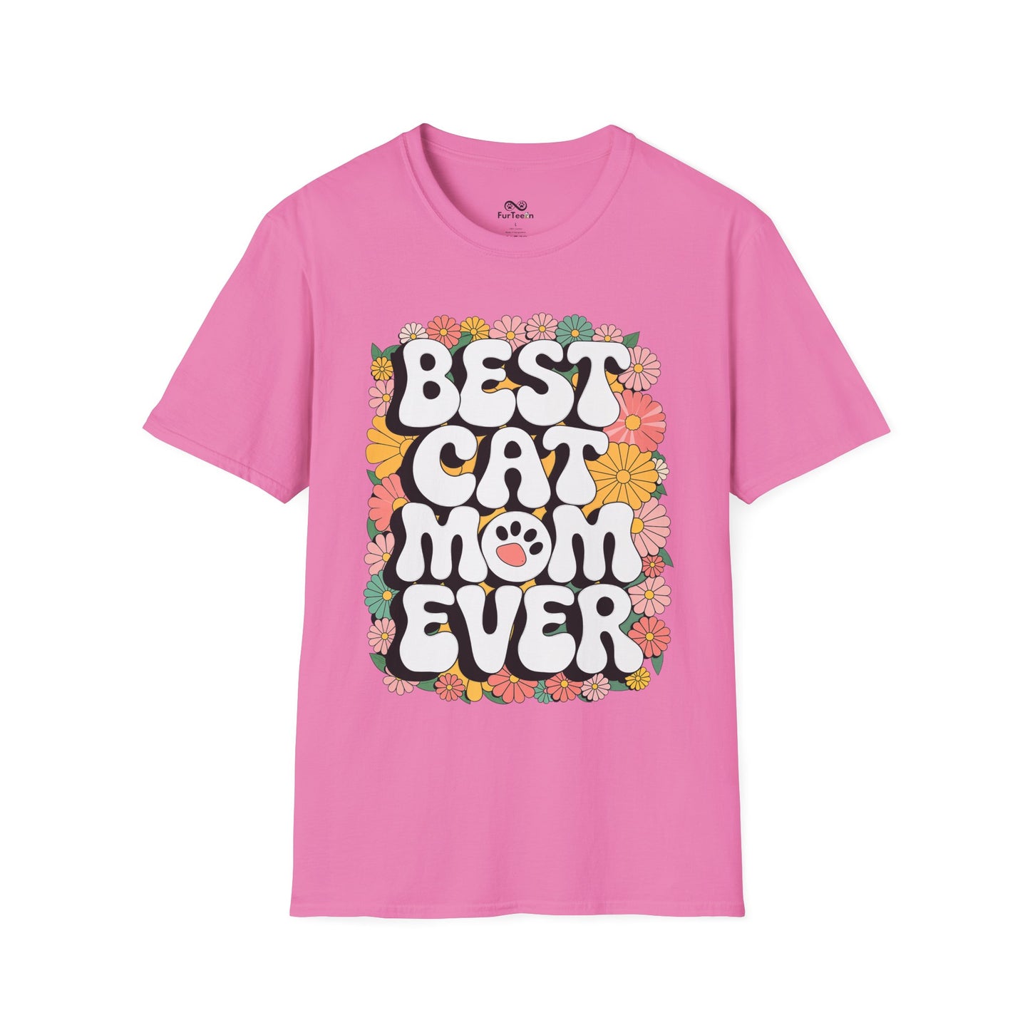 Best Cat Mom Ever Graphic Cat Unisex T-Shirt