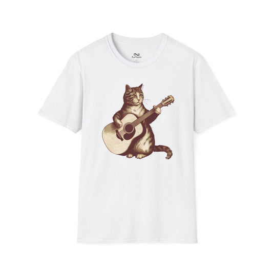 Vintage Graphic Unisex Cat T-Shirt
