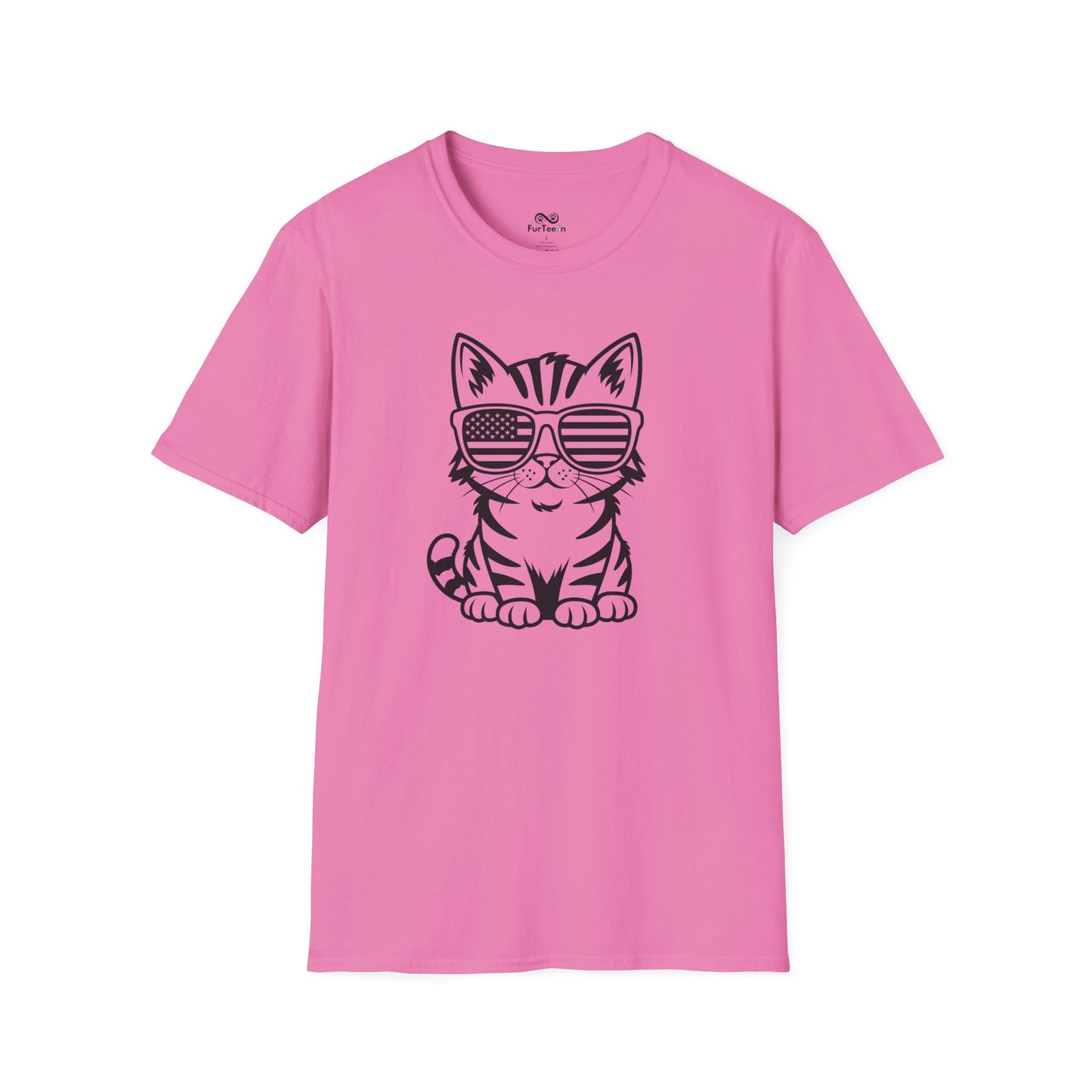 Outline Cat Unisex T-Shirt