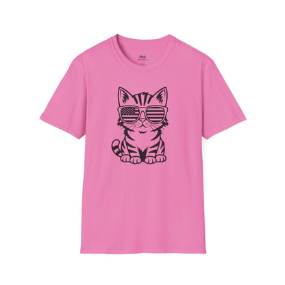 Outline Cat Unisex T-Shirt