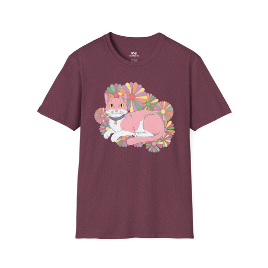 Vintage Graphic Cat Unisex T-Shirt