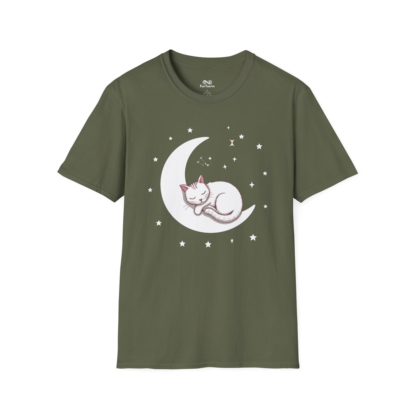 Simple Graphic Cat Unisex T-Shirt