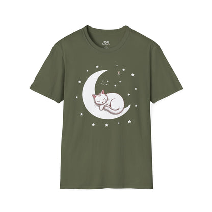 Simple Graphic Cat Unisex T-Shirt