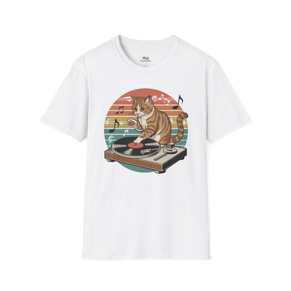 Retro Vintage Graphic Cat Unisex T-Shirt