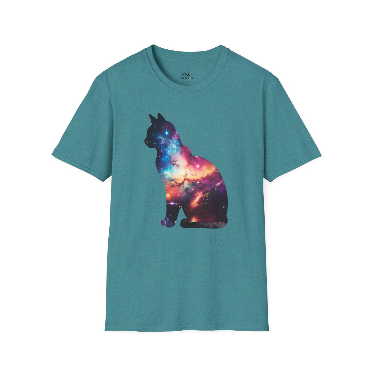 A Sleek Silhouette Cat Unisex T-Shirt