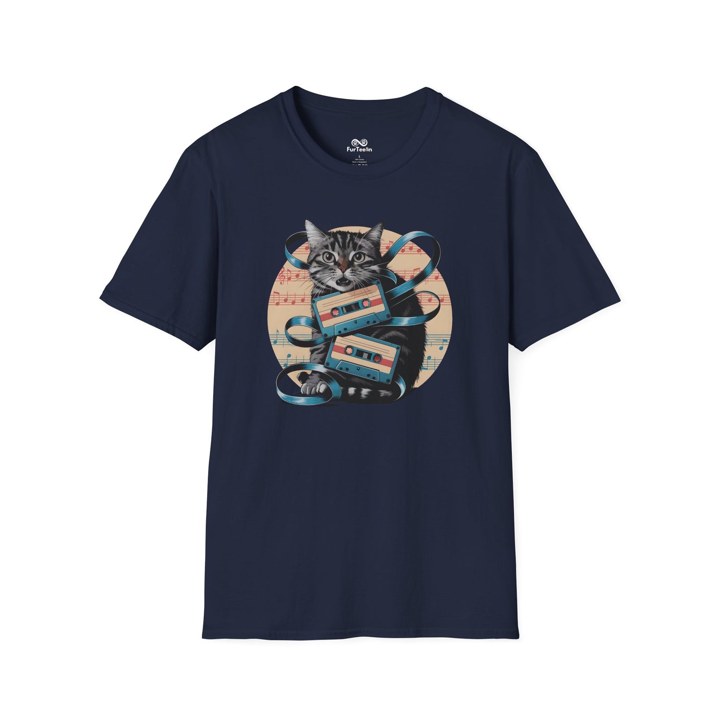 Retro Sun Vintage Graphic Unisex Cat T-Shirt