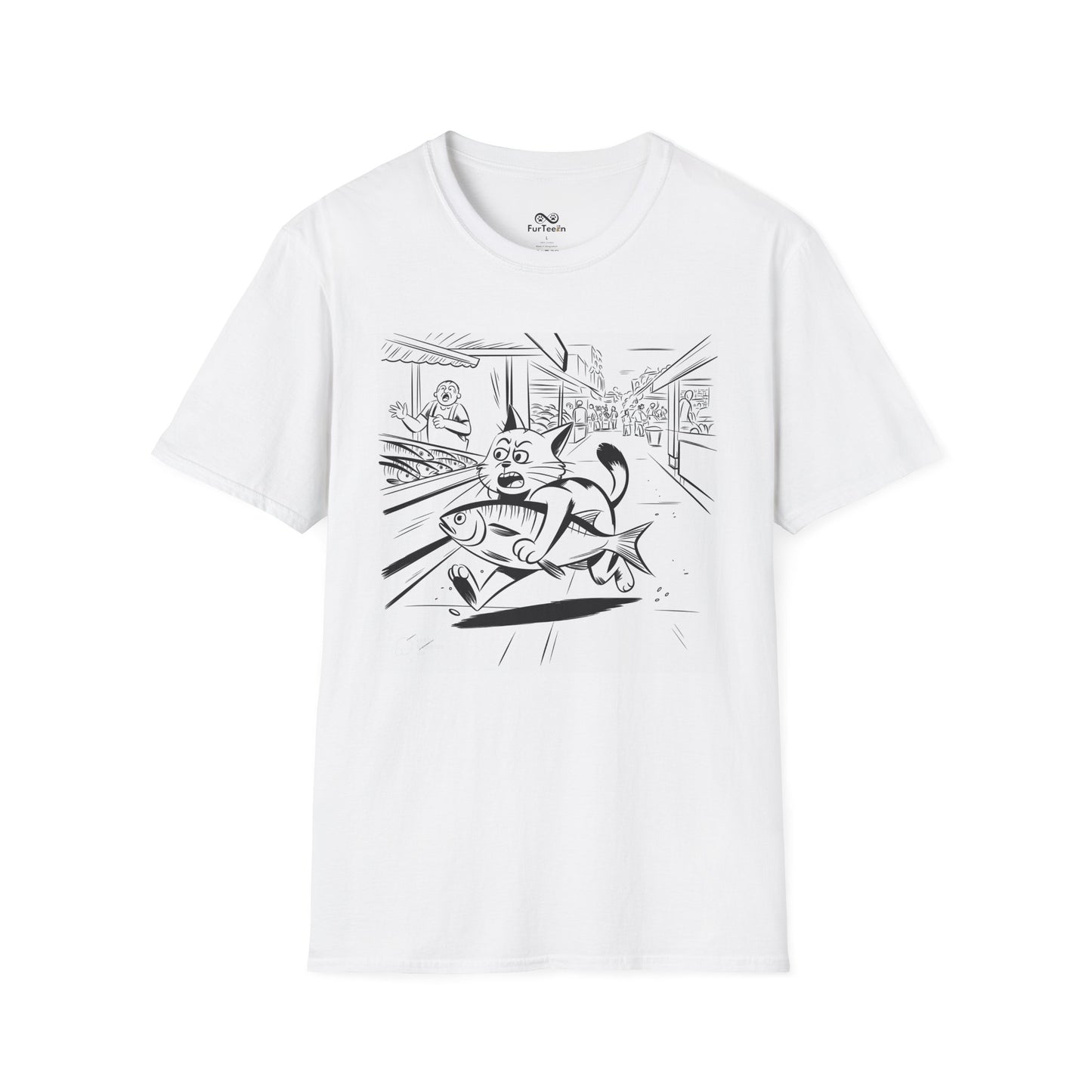 Graphic Cat Unisex T-Shirt