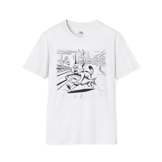 Graphic Cat Unisex T-Shirt