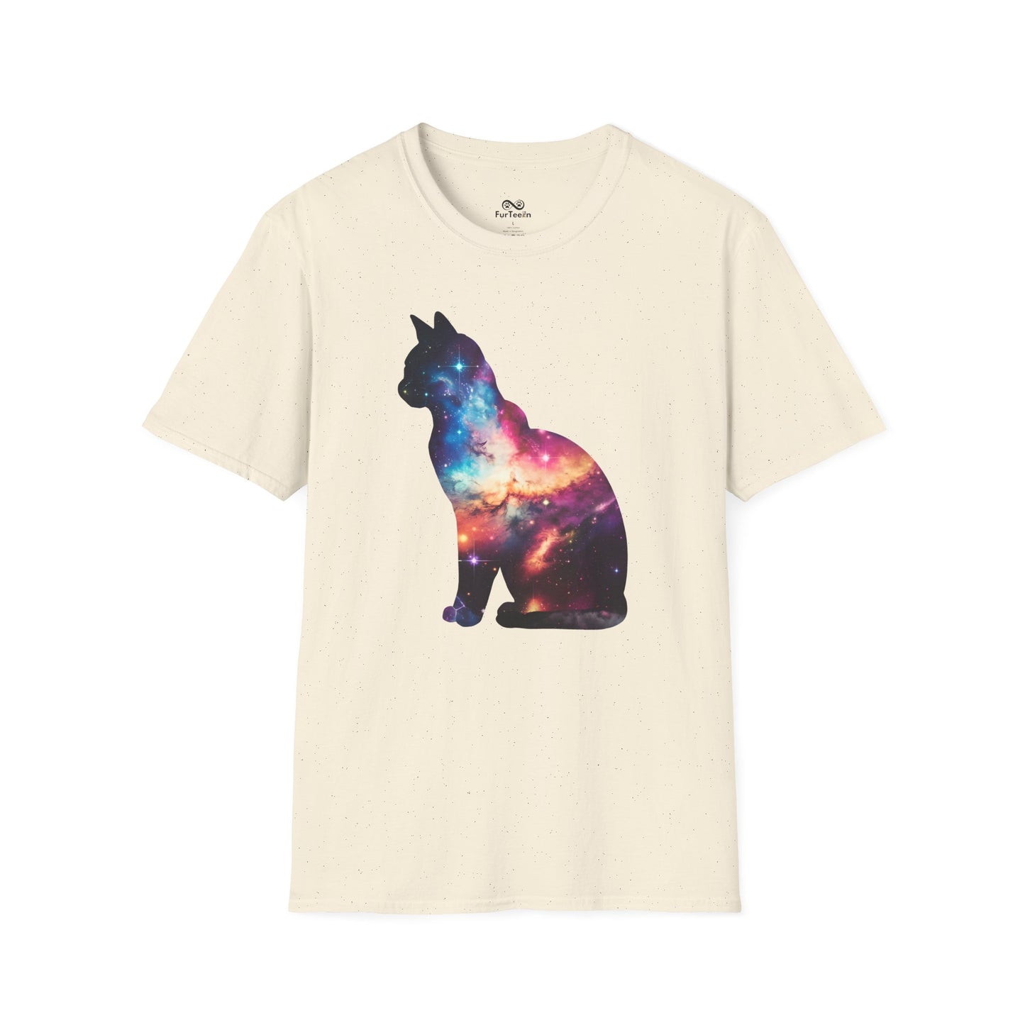 A Sleek Silhouette Cat Unisex T-Shirt