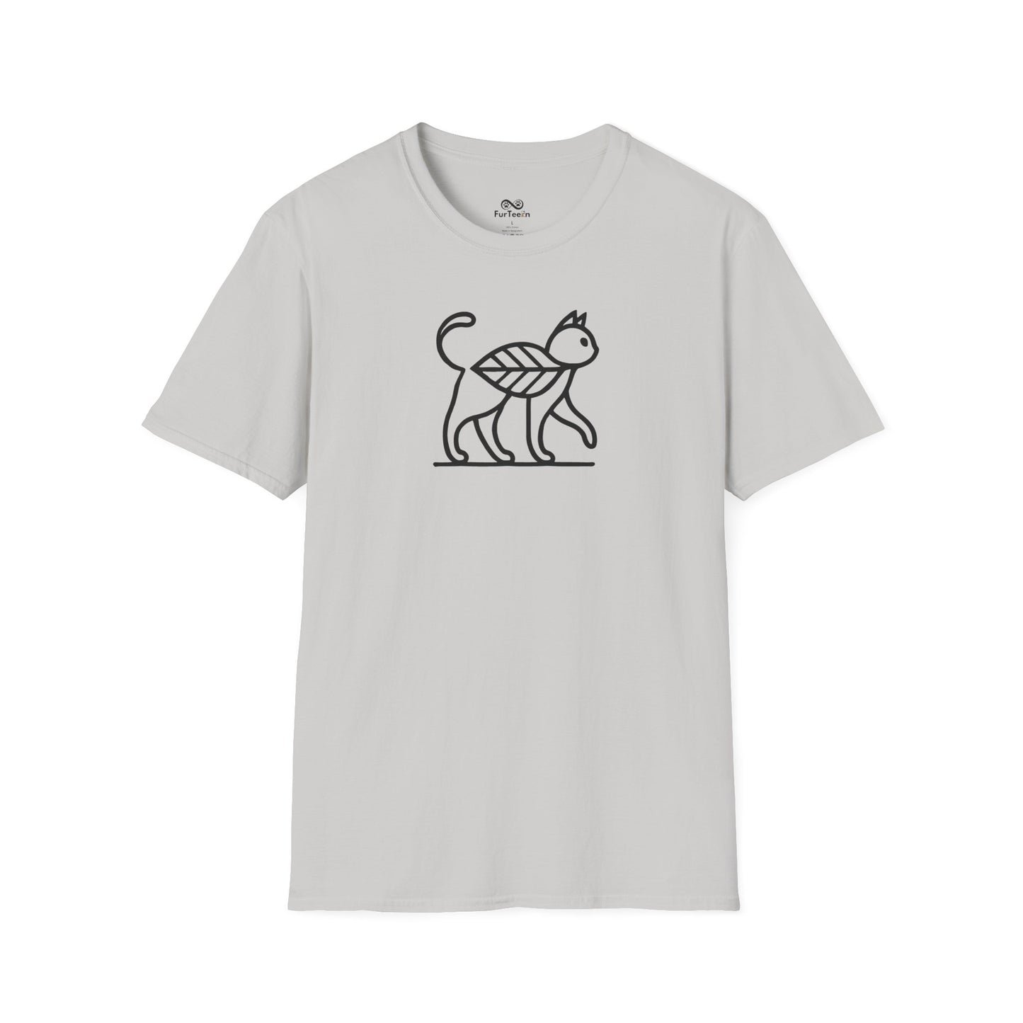 Minimalist Unisex Cat T-Shirt
