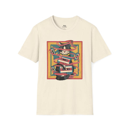 Retro Vintage Graphic Unisex Cat T-Shirt