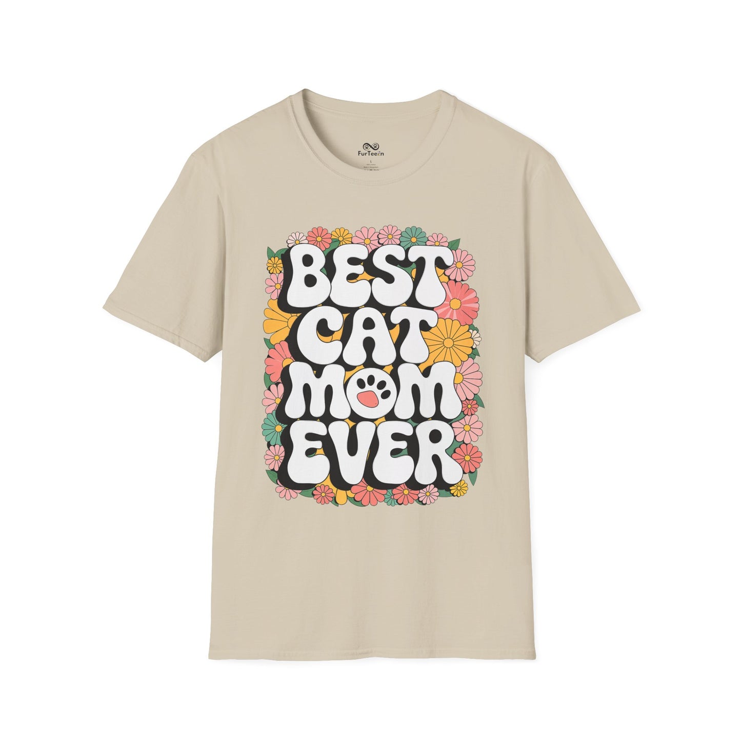 Best Cat Mom Ever Graphic Cat Unisex T-Shirt