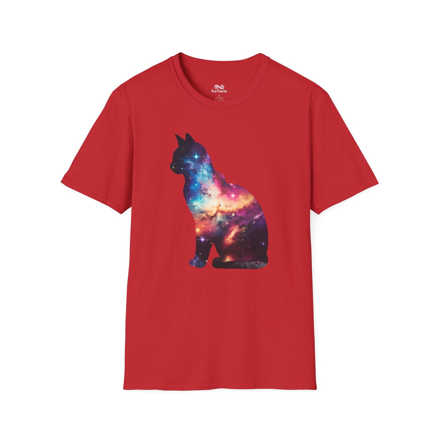 A Sleek Silhouette Cat Unisex T-Shirt
