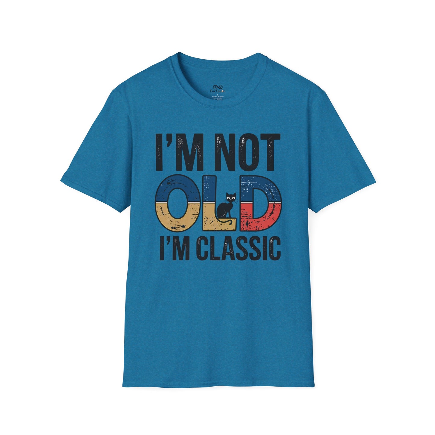 I'M Not Old I'M Classic Text Cat Unisex T-Shirt