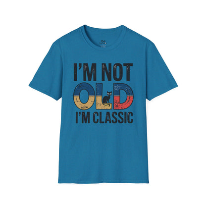 I'M Not Old I'M Classic Text Cat Unisex T-Shirt