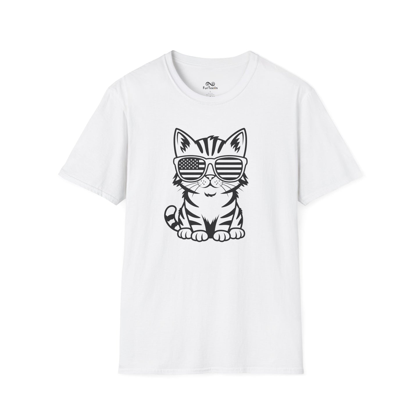 Outline Cat Unisex T-Shirt