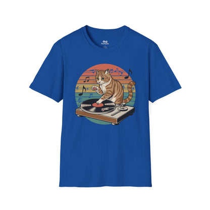 Retro Vintage Graphic Cat Unisex T-Shirt