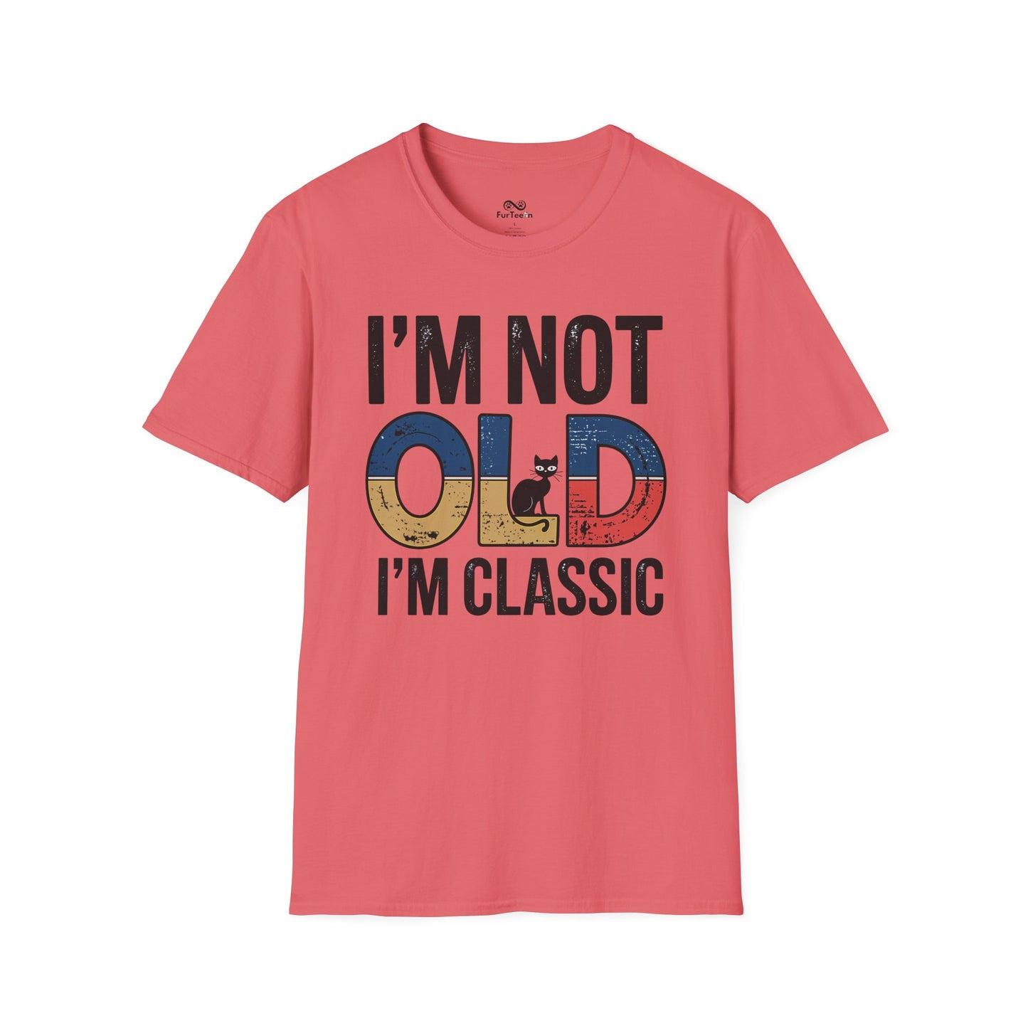 I'M Not Old I'M Classic Text Cat Unisex T-Shirt