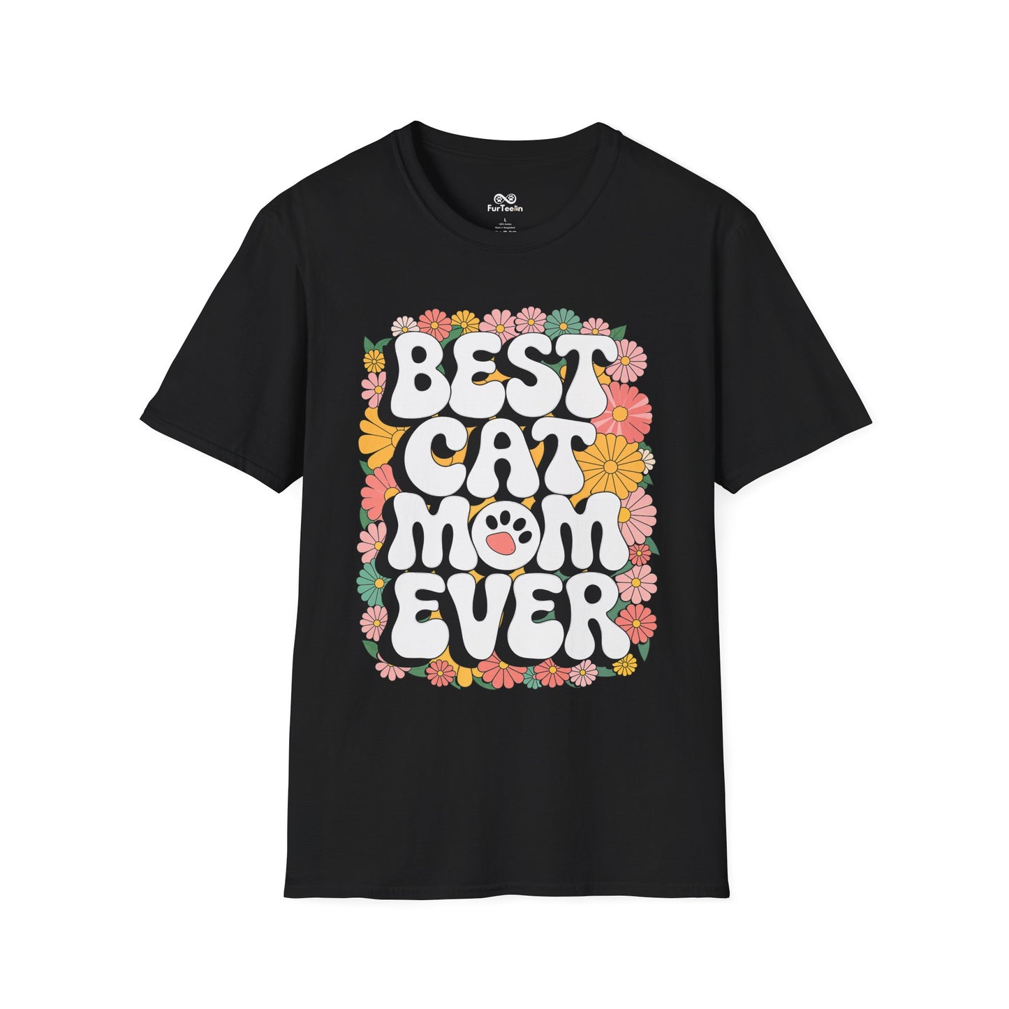 Best Cat Mom Ever Graphic Cat Unisex T-Shirt