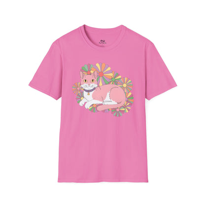 Vintage Graphic Cat Unisex T-Shirt