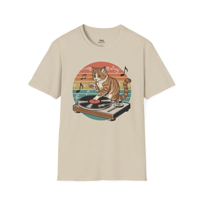 Retro Vintage Graphic Cat Unisex T-Shirt